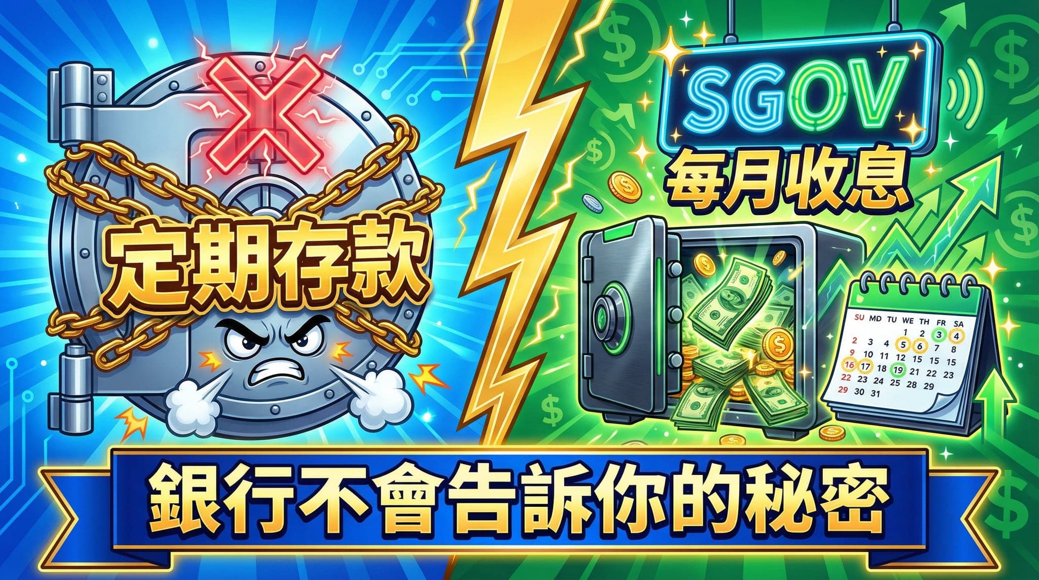 銀行不會告訴你的秘密:靈活賺息,完勝定存!