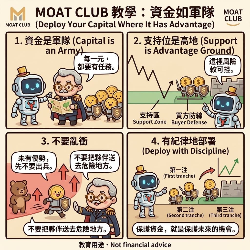 資金如軍隊